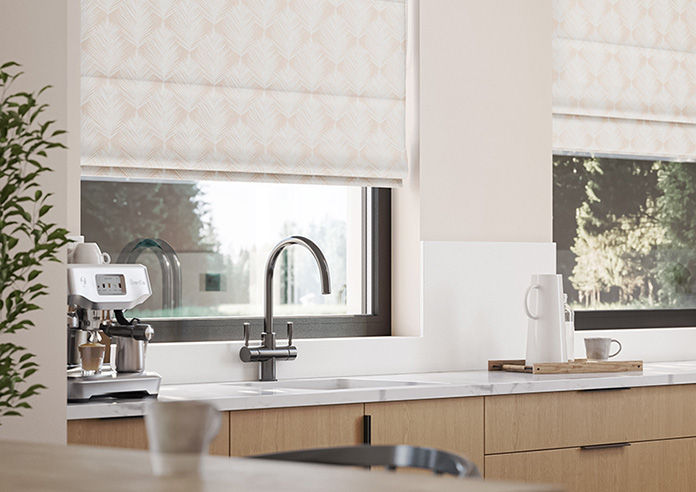 Gentle Palm, Natural - Roman Blind - Image 5